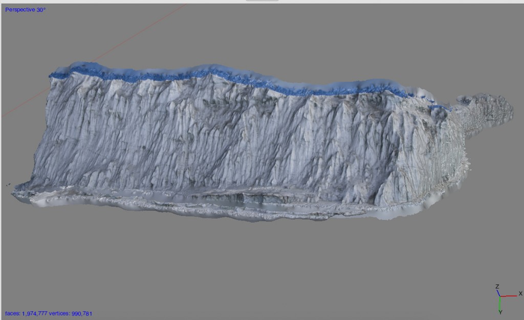 PhotoScan capture of iceberg