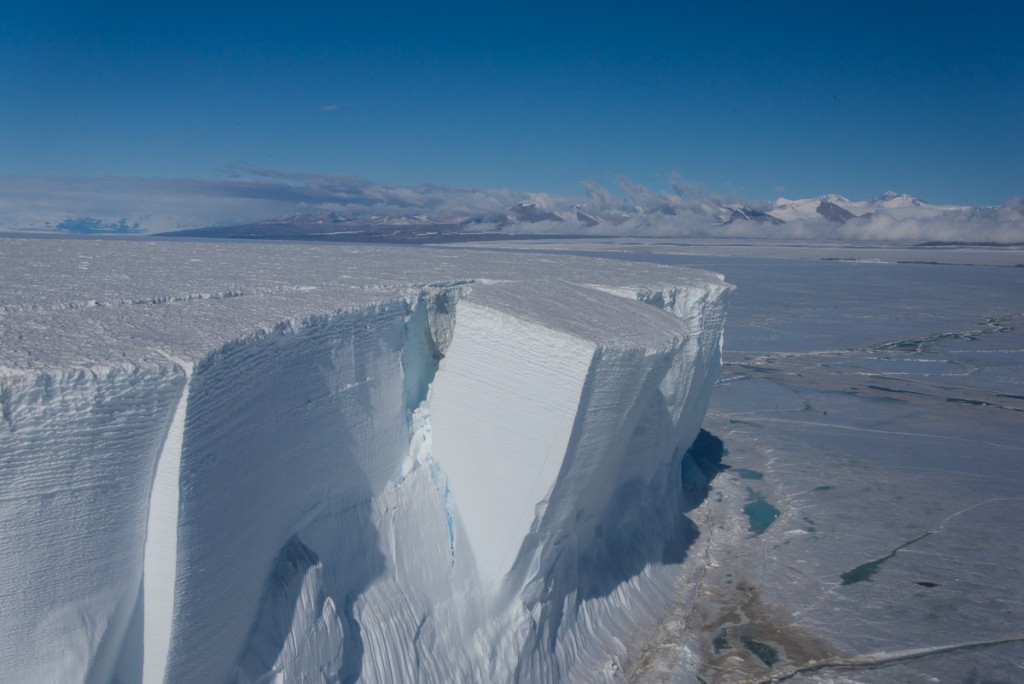 Tabular iceberg, McMurdo Sound