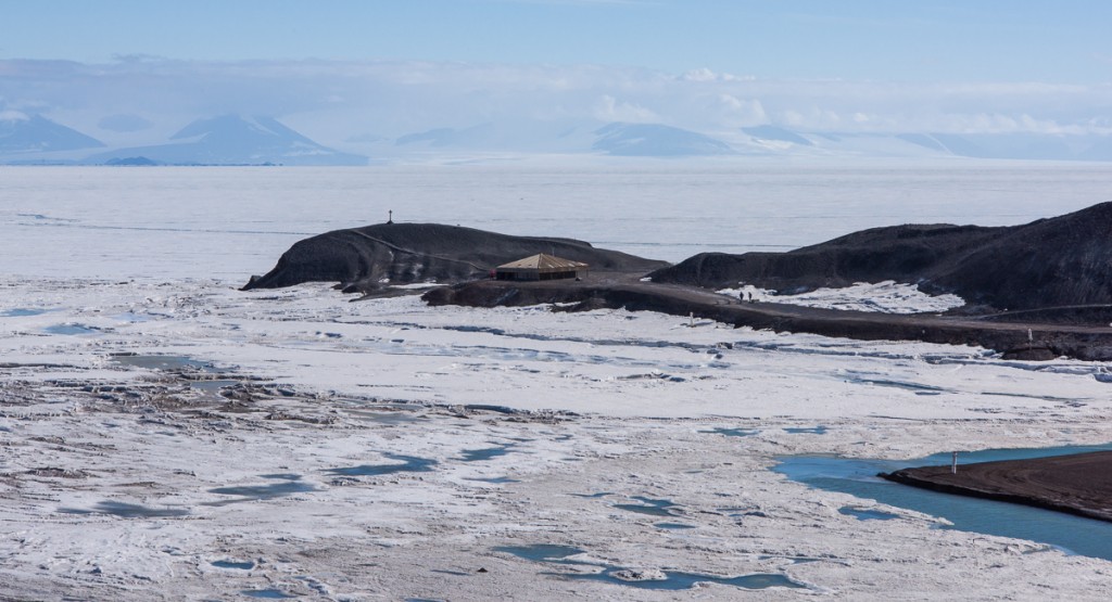 Hut Point from McMurdo