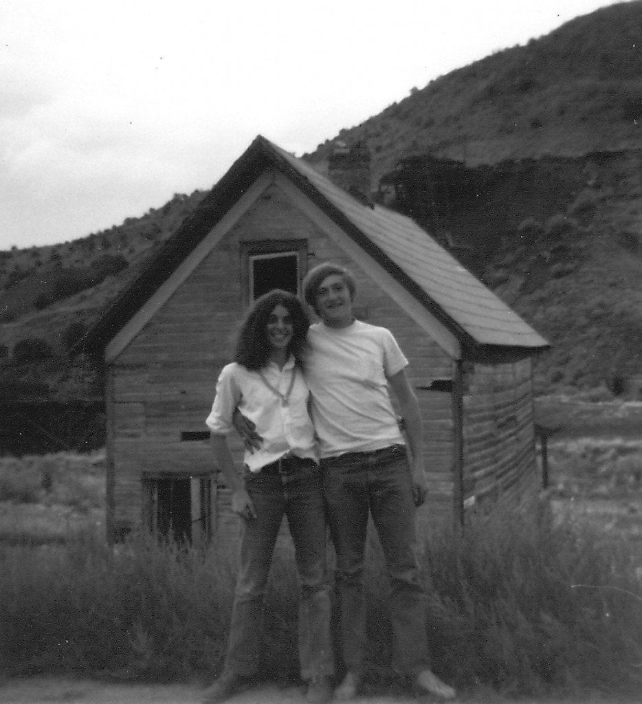 New Mexico ghost town, 1971